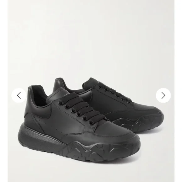 スニーカー Alexander McQueen Court Sneakers In Leather Alexander McQueen | Court leather sneakers | Savannahs